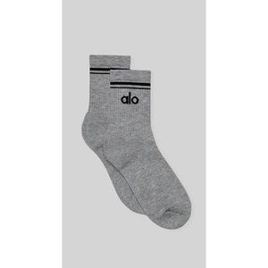 ALO | Unisex Half Crew Socks | Small NWT